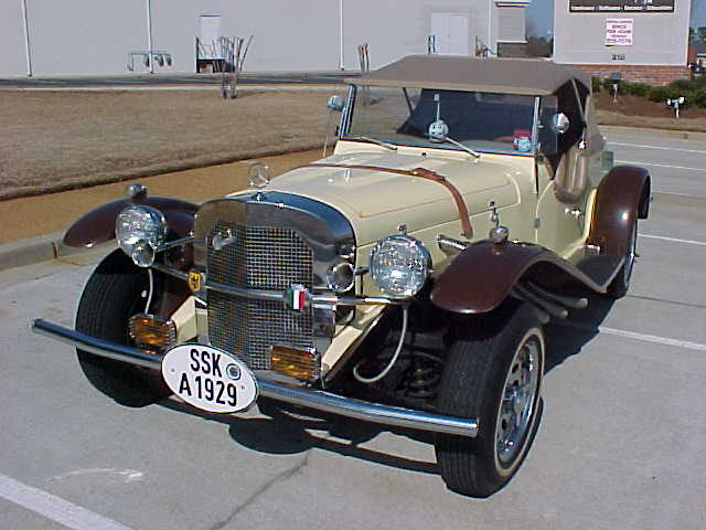 1929 Mercedes SSK Replicar Owned by Patrick Louise Pipitone