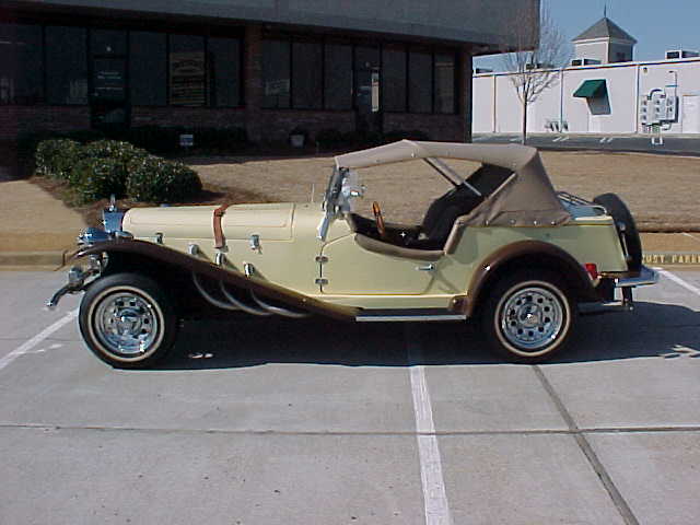 1929 Mercedes SSK Replicar Owned by Patrick Louise Pipitone